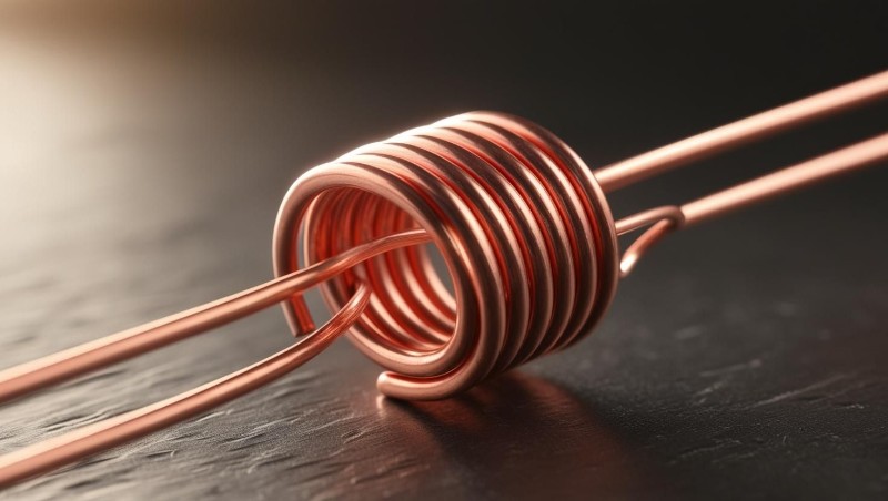 how is a coil of current-carrying wire similar to a bar magnet?