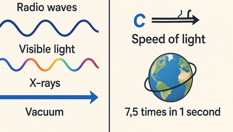 How Fast Do Electromagnetic Waves Travel?