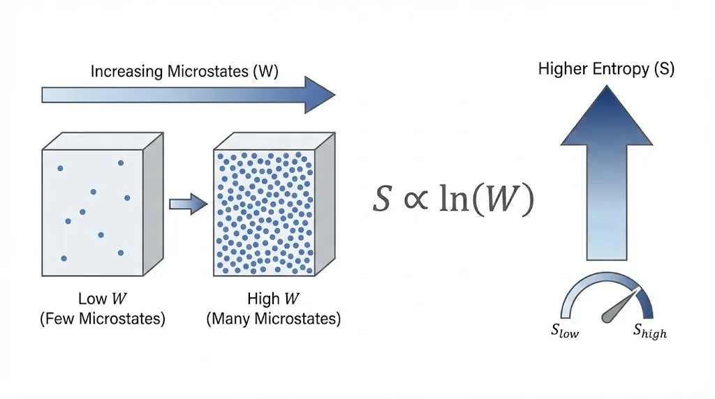 Boltzmann entropy and number of microstates