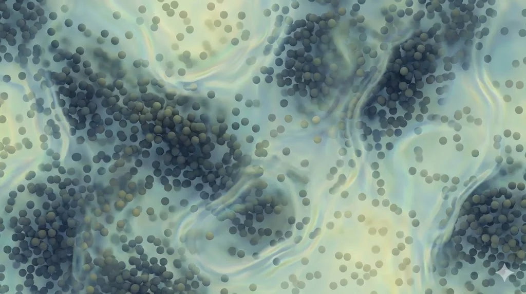 Density fluctuations in a gas near the critical point