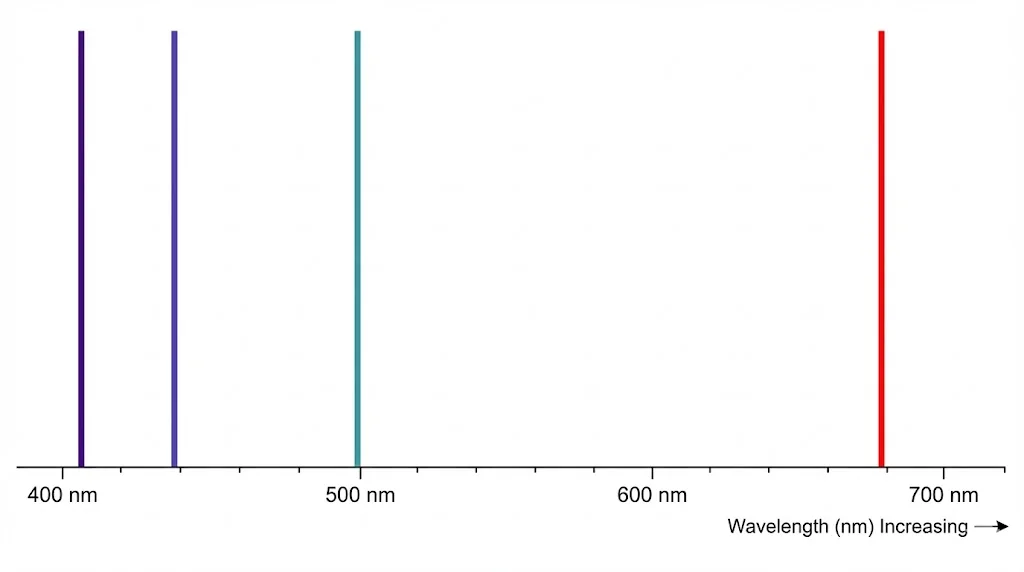 Hydrogen emission spectrum