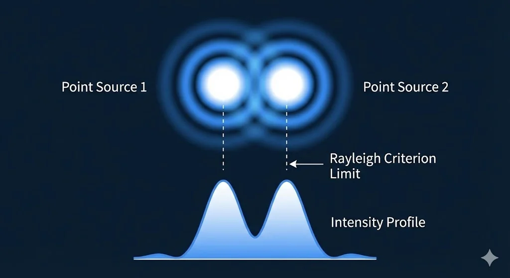Optical resolution limit