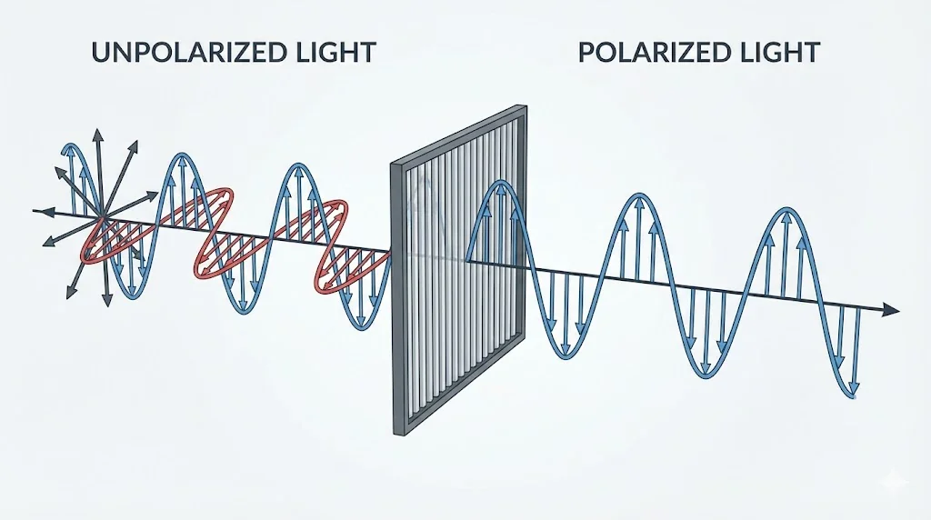 Polarization of light