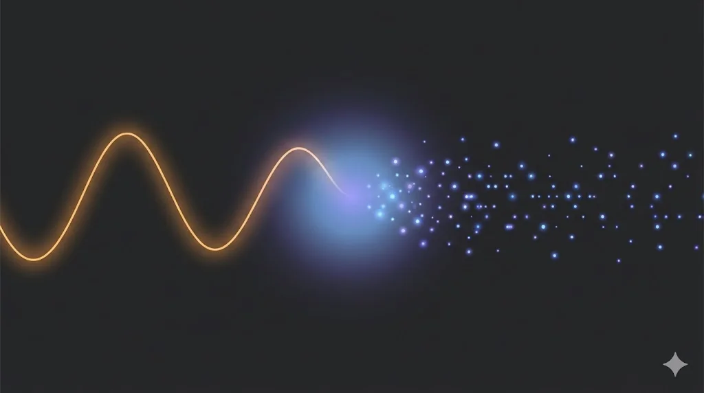 Transition from classical physics to quantum physics