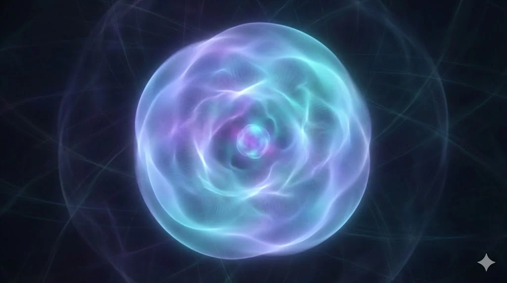 Electron probability cloud