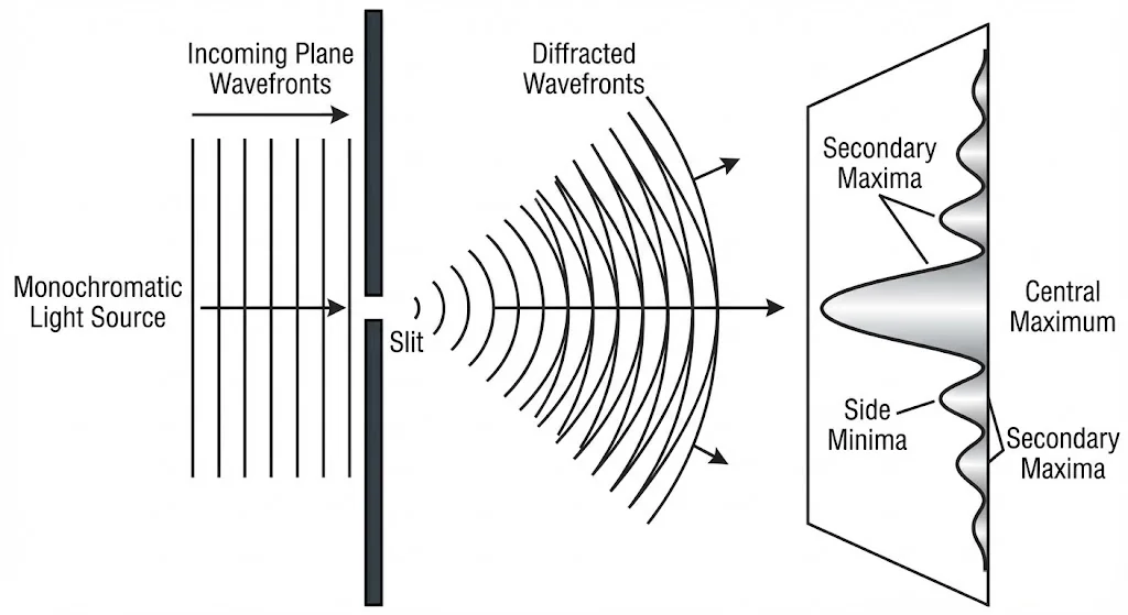 Single slit diffraction